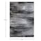 Flash Furniture Gray 5x7 Abstract Area Rug ACD-RGTRZ863-57-GY-GG - alternate 5